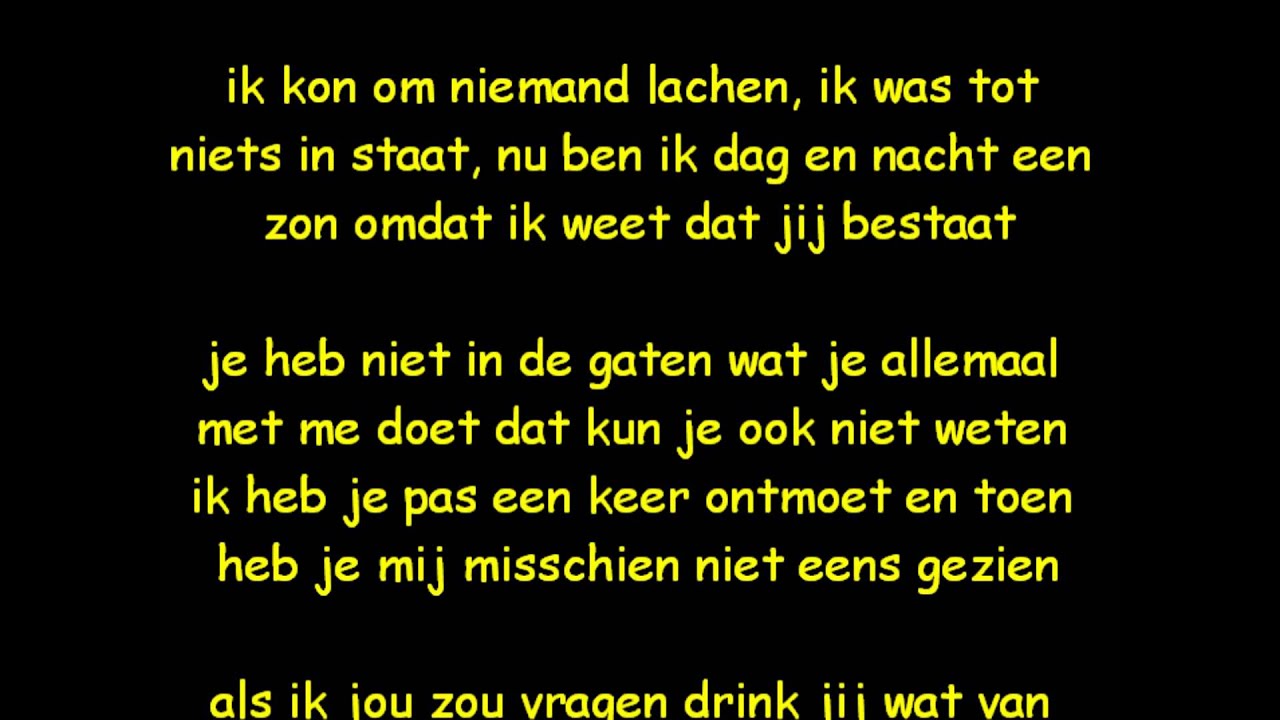 Antonie Kamerling(Hero) - Toen ik je zag lyrics - YouTube - Antonie Kamerling Toen Ik Je Zag Tekst