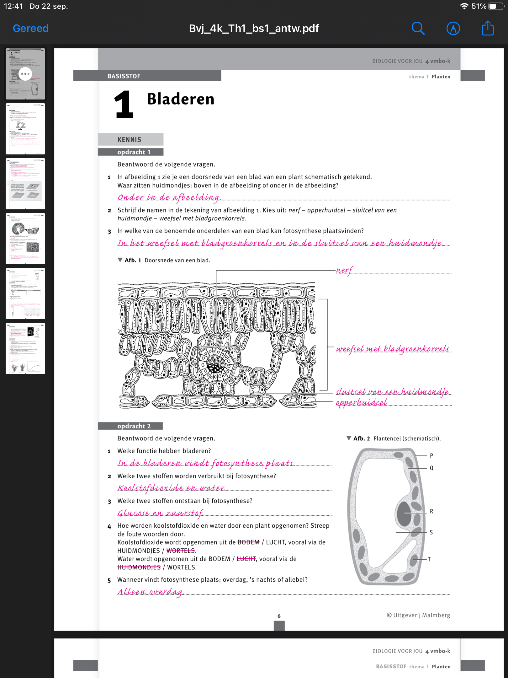 Antwoorden Biologie Biologie voor jou Bvj kader 4 h1 basisstof 1 alle - Getal En Ruimte 2 Vmbo Kgt Deel 2 Antwoorden