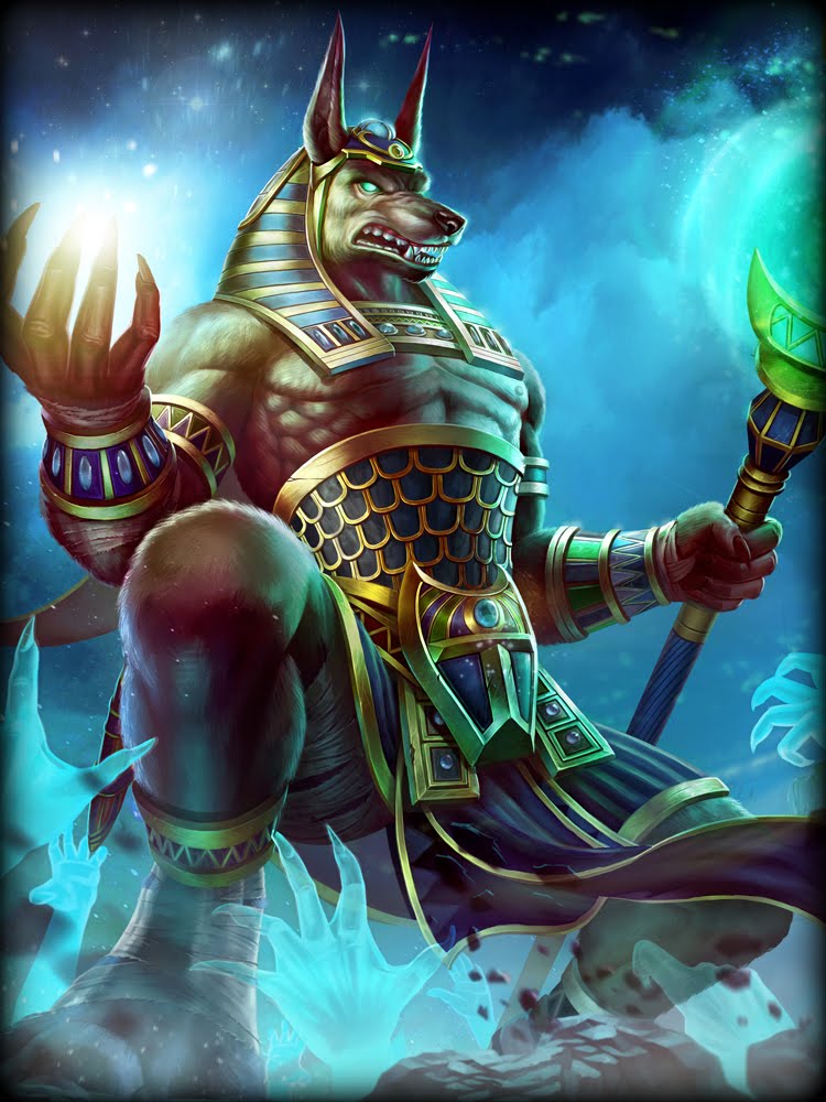 Anubis - Smite Wiki - Anubis En De Vijf Van Het Magische Zwaard