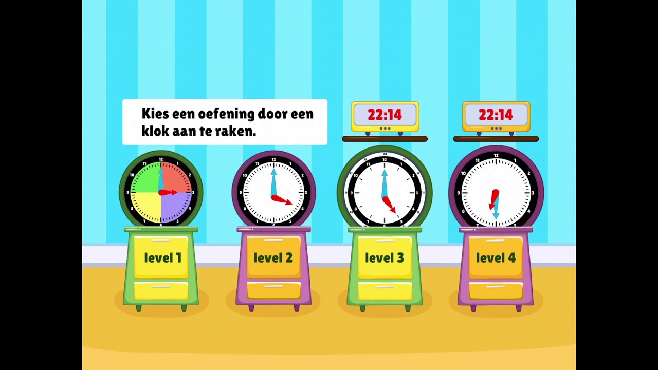 Digitale Klok Oefenen Groep 5