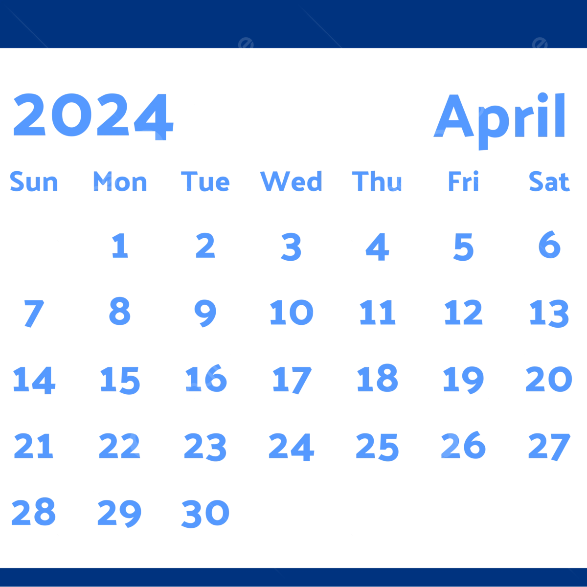 April 2024 Calendar Vector, 2024, Calendar, April PNG and Vector with - Wanneer Is Het Prinsjesdag 2024