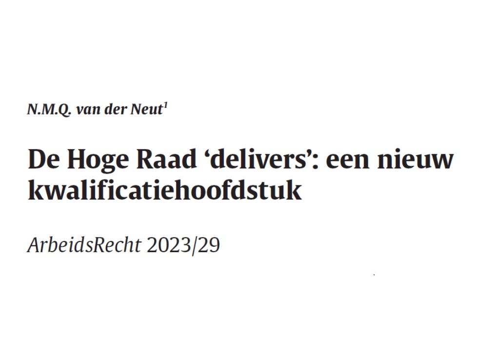 Arbeidsrecht Maandblad Voor De Praktijk