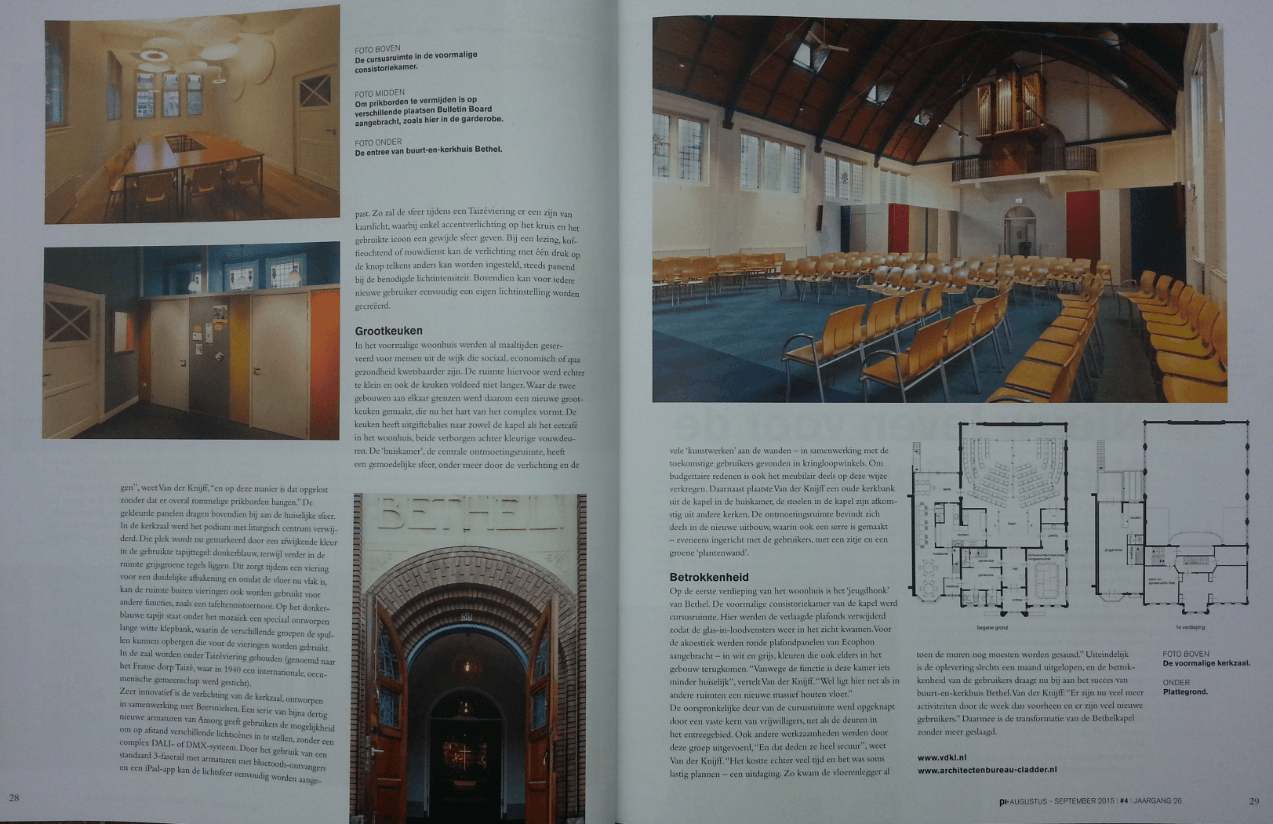 Architectenbureau Cladder - Buurt En Kerkhuis Bethel