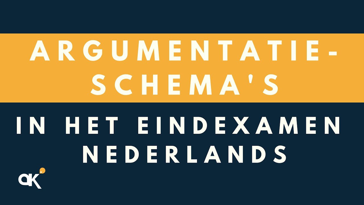 Argumentatieschema's in het eindexamen Nederlands - YouTube - Hoe Maak Je Een Argumentatieschema