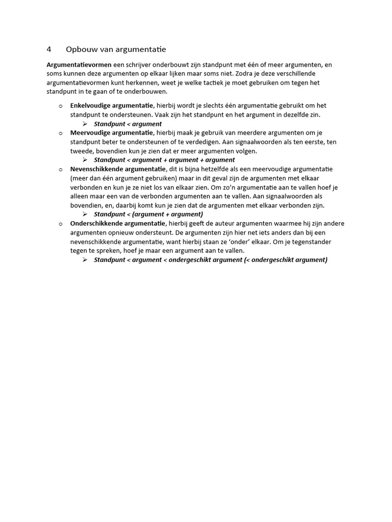 Argumentatievormen Een Schrijver Onderbouwt Zijn Standpunt Met Één of - Argumenten Voor Alcohol Naar 16