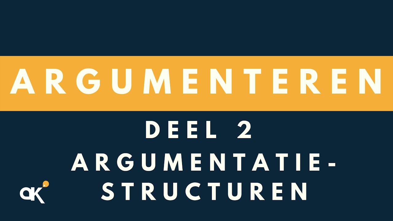 Argumenteren: argumentatiestructuren (2/4) - YouTube - Hoe Maak Je Een Argumentatieschema