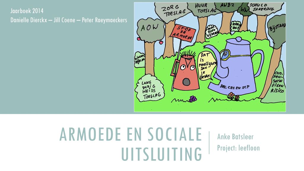Armoede en sociale uitsluiting - ppt download - 4 Componenten Van Sociale Uitsluiting