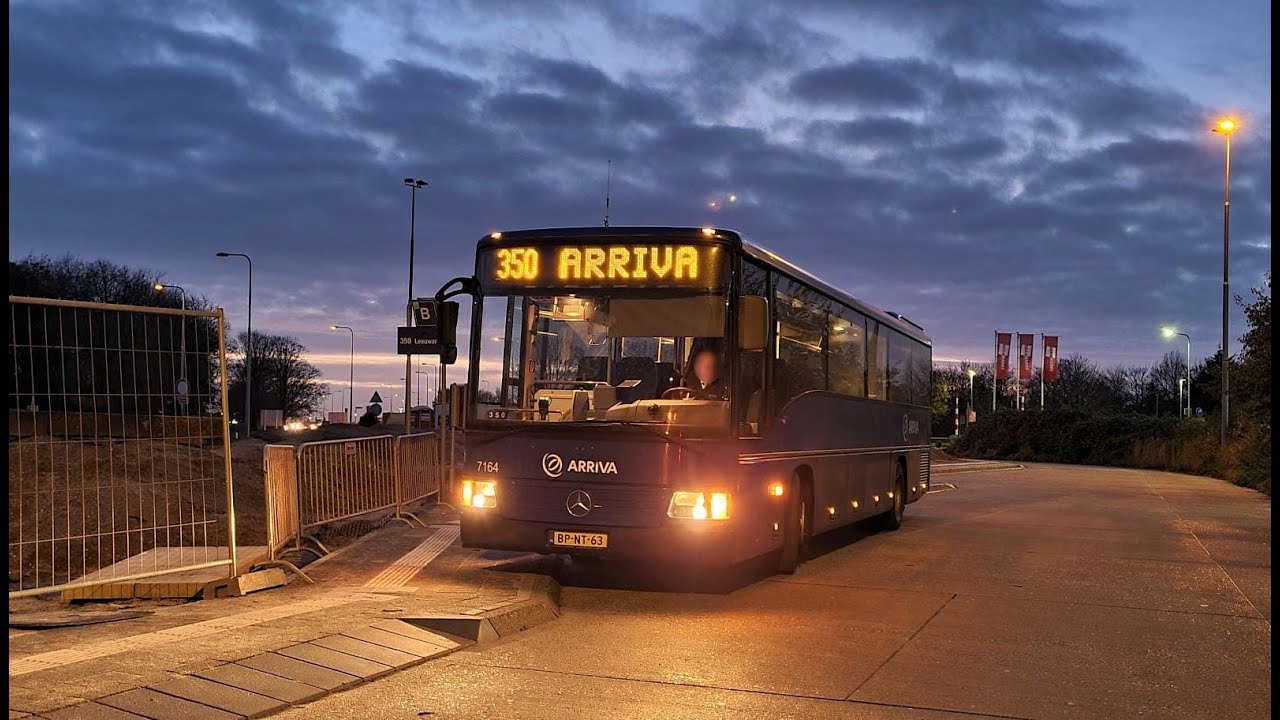 Arriva Touring 7164 | Mercedes-Benz O550 Integro | Lijn 350 Leeuwarden - Arriva Bus 350 Alkmaar - Leeuwarden