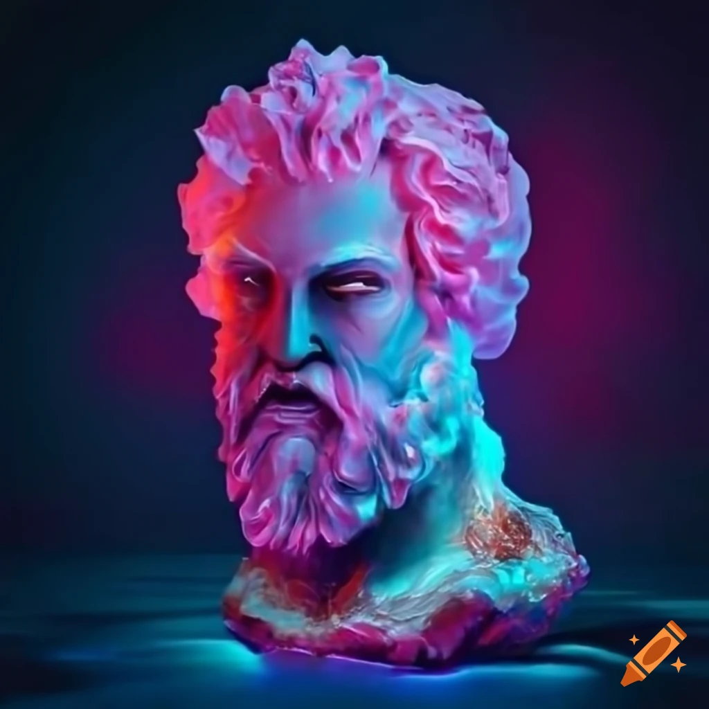 Artistic depiction of an enraged zeus by laura498 - Welke Mythologische Figuur Werd Bevrucht Door Zeus