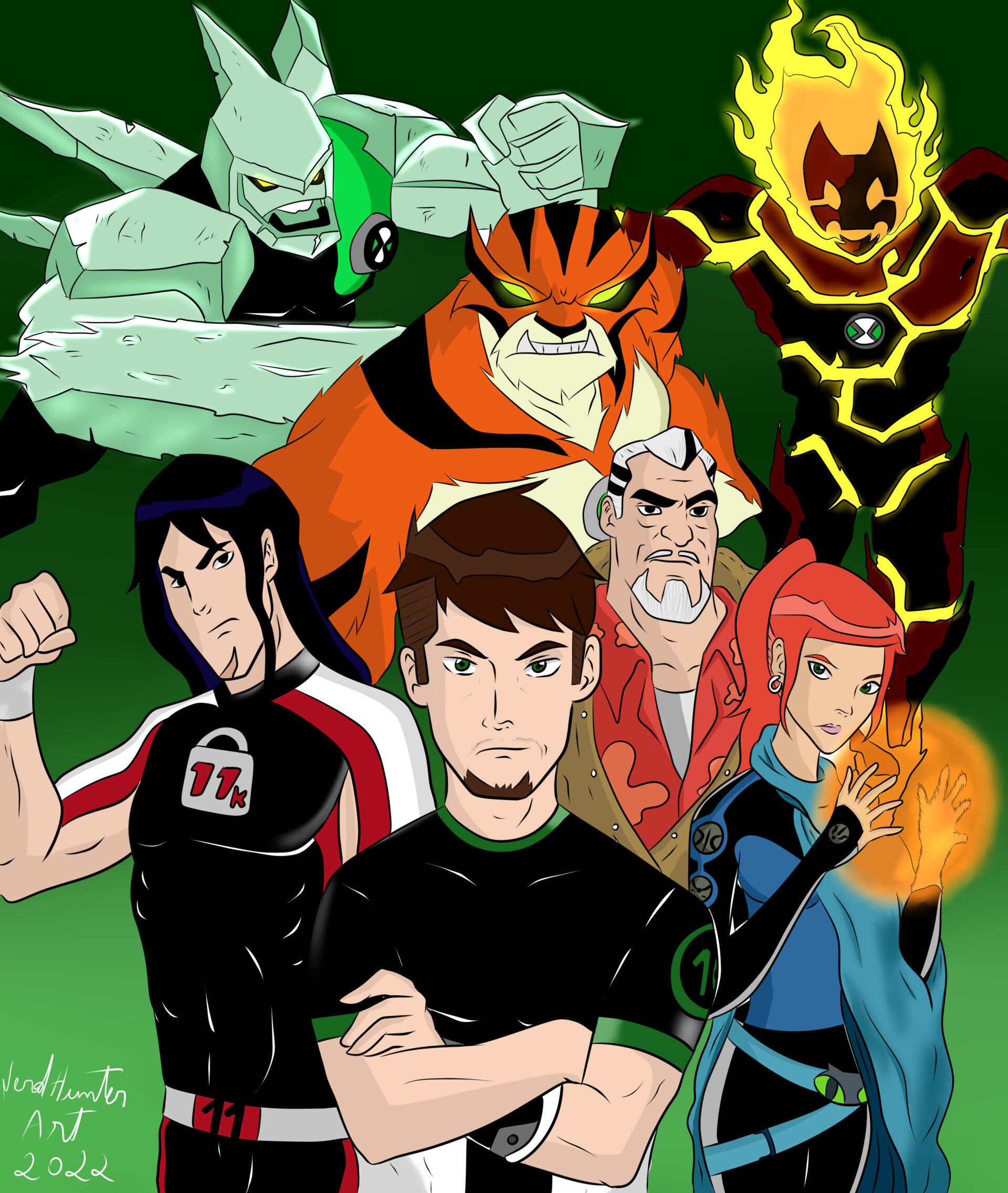 ArtStation - Ben 5K - Ben 10 Fanart - Ben Ik Katholiek Of Protestant Test