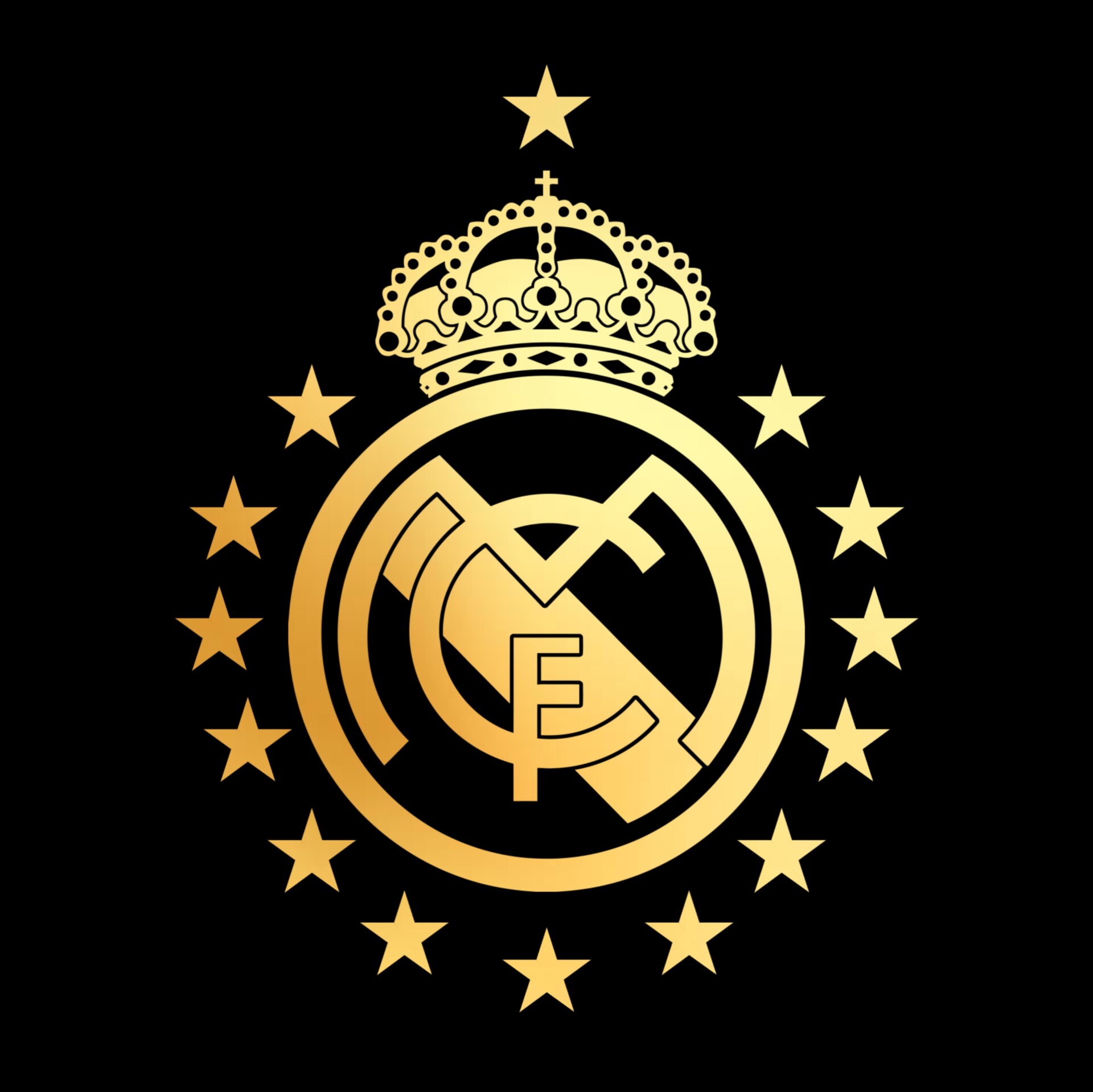 ArtStation - Real Madrid logo - Champions Stars 14 - Real Madrid Real Madrid Real Madrid