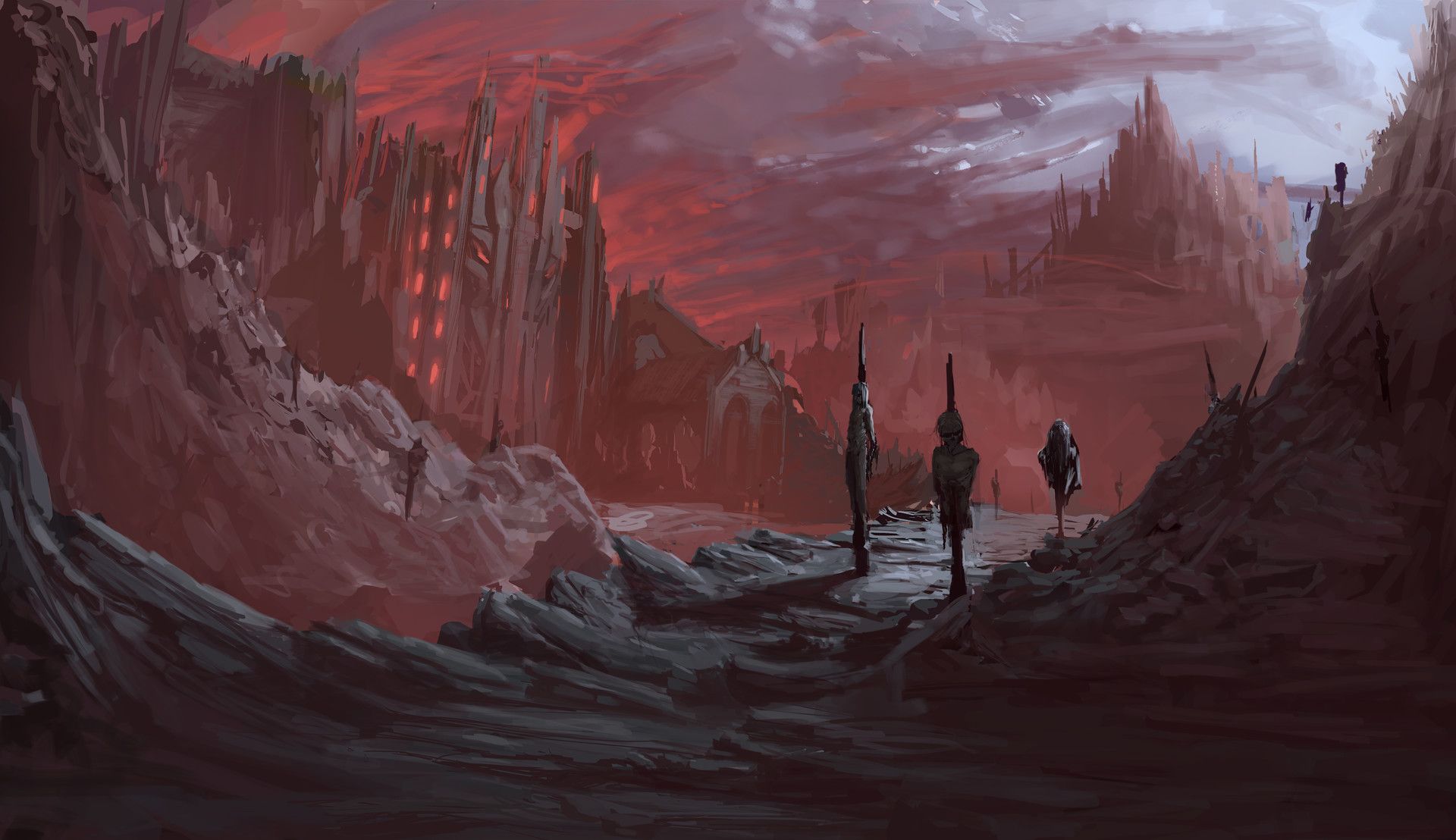 ArtStation - Underworld, Alex Kuhn | Greek underworld, Underworld - God Van De Onderwereld Grieks