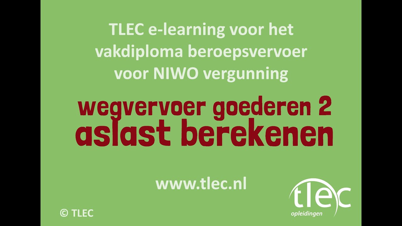 Wegvervoer Goederen Deel 1 Pdf