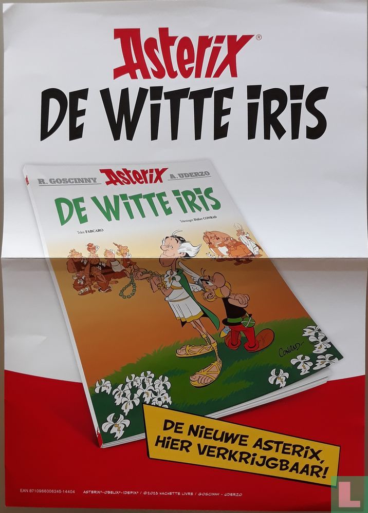 Asterix de witte iris - De nieuwe Asterix hier verkrijgbaar ! (2023 - Wanneer Komt De Nieuwe Asterix Uit