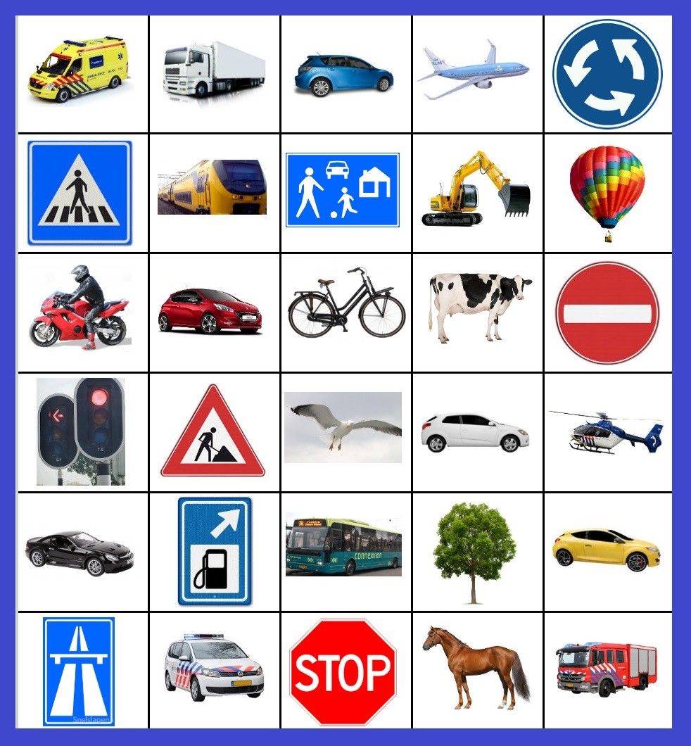 Kaarten Zelf Bingo Maken Met Afbeeldingen