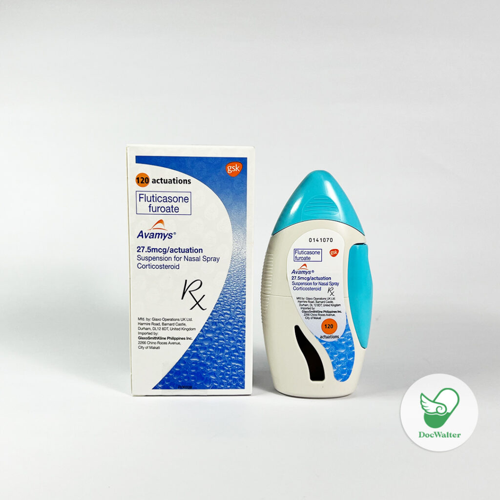 Avamys® Nasal Spray (Fluticasone furoate 27.5mcg) – DocWalter Pharmacy - Fluticason En Xylometazoline Samen Gebruiken