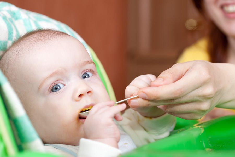 Hoeveel Hapjes Baby 6 Maanden
