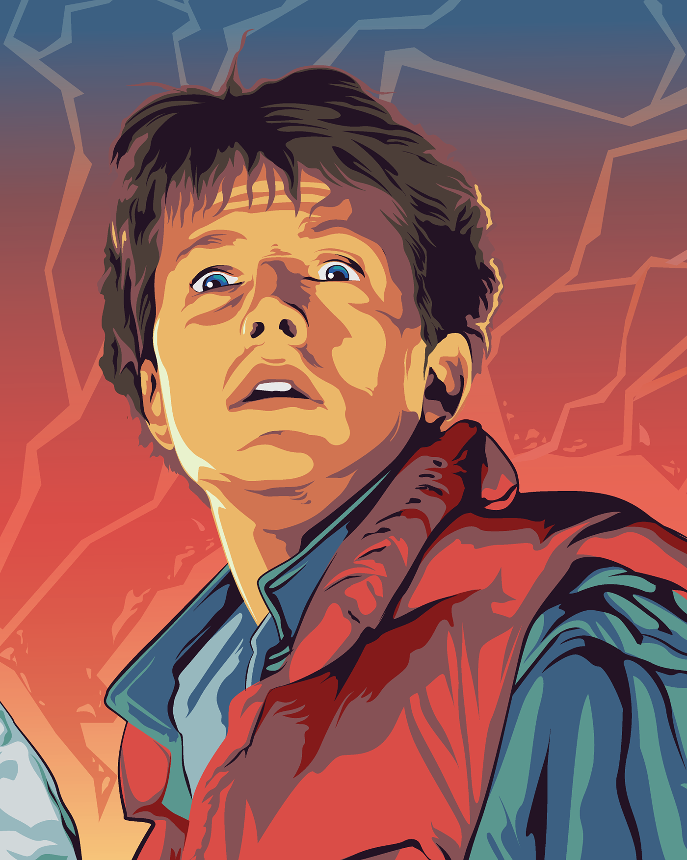 Back To The Future on Behance Action Movie Poster, Movie Poster Art - Hoeveel Back To The Future Films Zijn Er