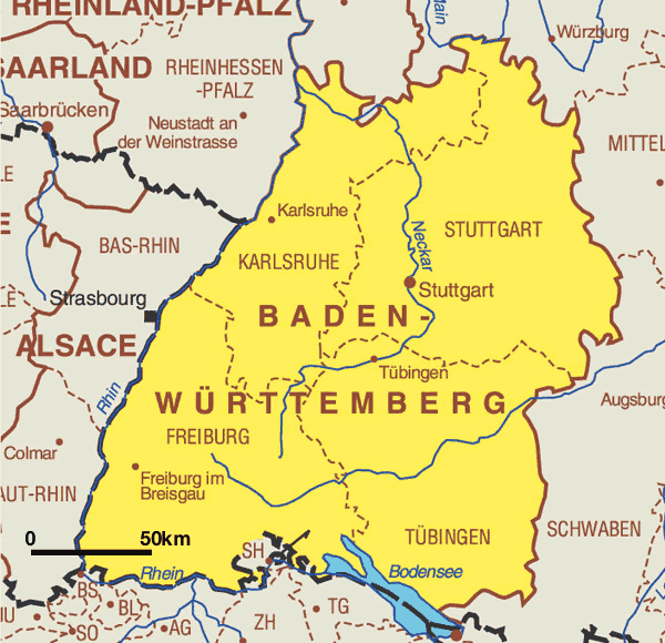 Baden-Württemberg - Landeskunde der Bundesrepublik Deutschland (Reihe - Hoofdstad Van De Duitse Deelstaat Rheinland Pfalz