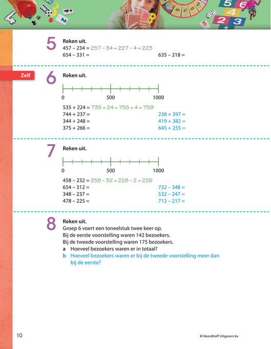 Basisonderwijs Leerboeken - Getal & Ruimte Junior Groep 6 Leerboek blok - Getal En Ruimte Groep 6