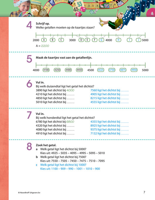 Basisonderwijs Leerboeken - Getal & Ruimte Junior Groep 6 Leerboek blok - Getal En Ruimte Junior Groep 8