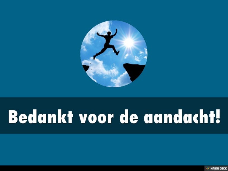 Bedankt voor de aandacht! - Alvast Bedankt Voor De Genomen Moeite