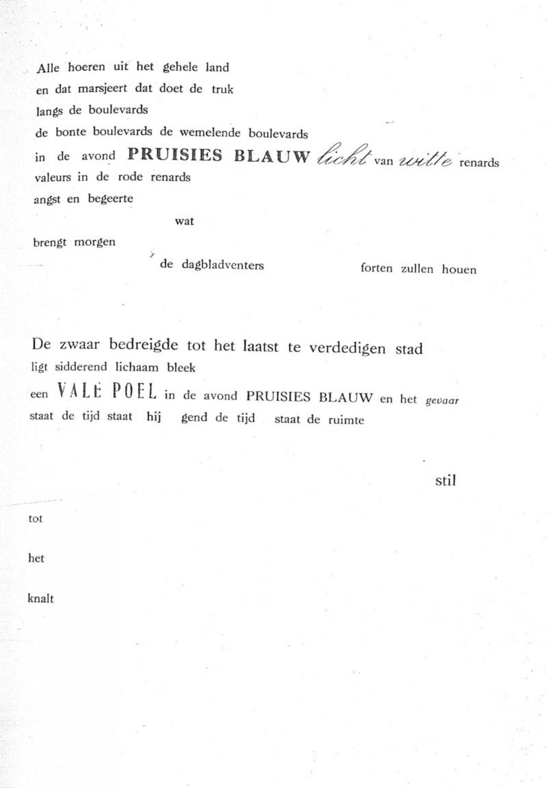 'Bedreigde stad' | Paul van Ostaijen - Bezette Stad Paul Van Ostaijen Pdf