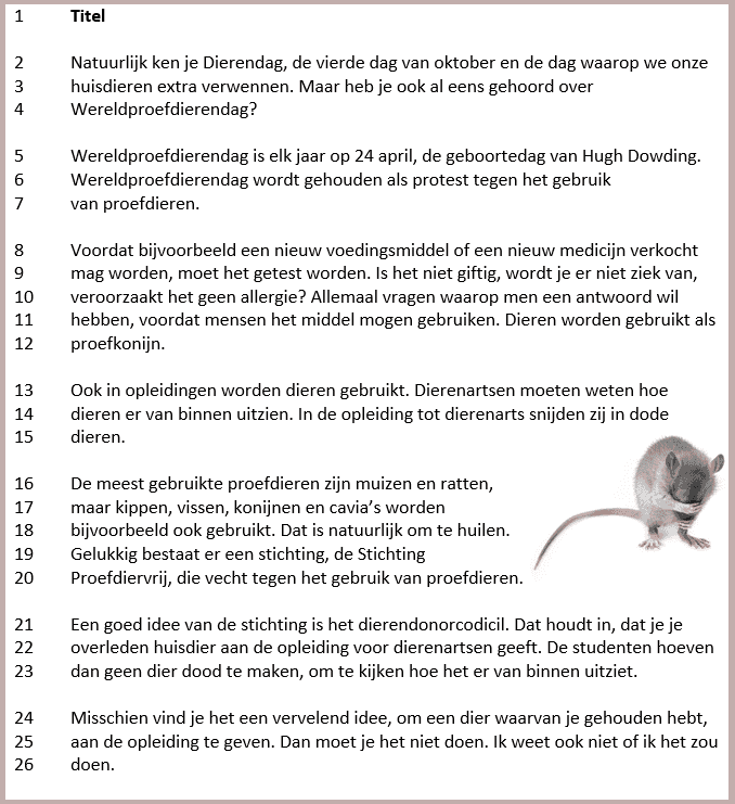 Begrijpend lezen (2) - Begrijpend Lezen Oefenen Brugklas Havo/vwo