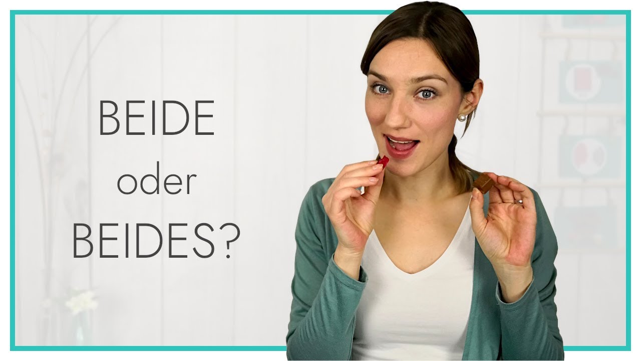 Beide oder beides? - YouTube - Geen Van Beide Of Beiden