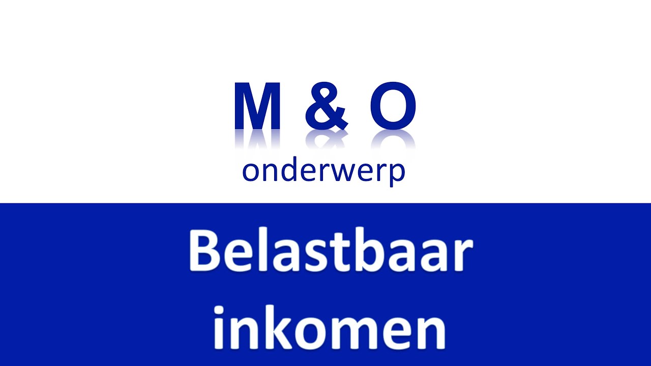 Hoe Bereken Je Belastbaar Inkomen