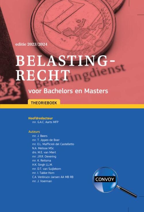 Belastingrecht Voor Bachelors En Masters