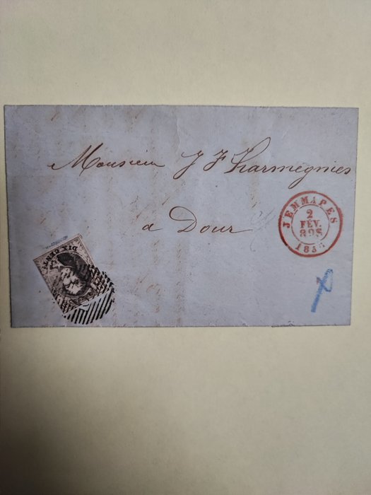 Belgium - 5 letters period 1855 - auction online Catawiki - Plaats In Wit Rusland 5 Letters