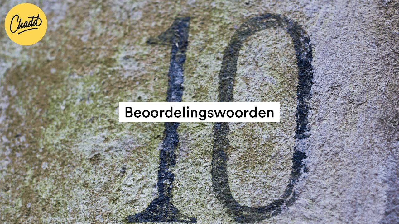 Beoordelingswoorden - Mr. Chadd Academy - YouTube - Beoordelingswoorden Voorbeelden Voor Een Boek