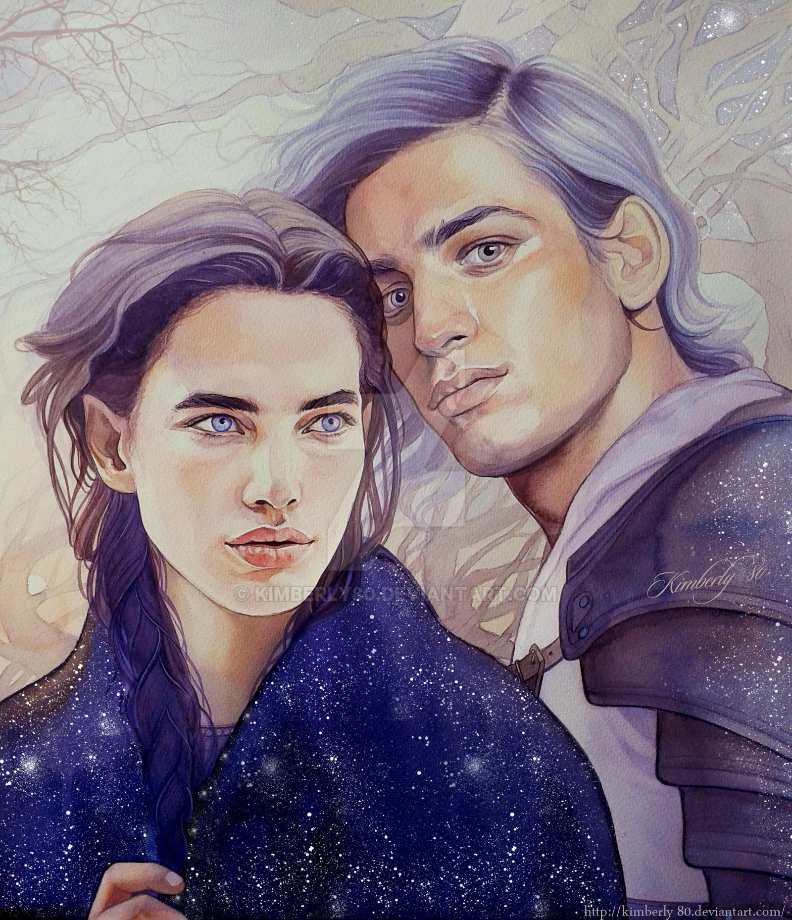 Beren and Luthien by kimberly80 on DeviantArt - Beren Op De Weg En Spinsels In Je Hoofd
