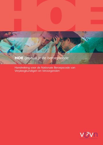 Nationale Beroepscode Van Verpleegkundigen En Verzorgenden