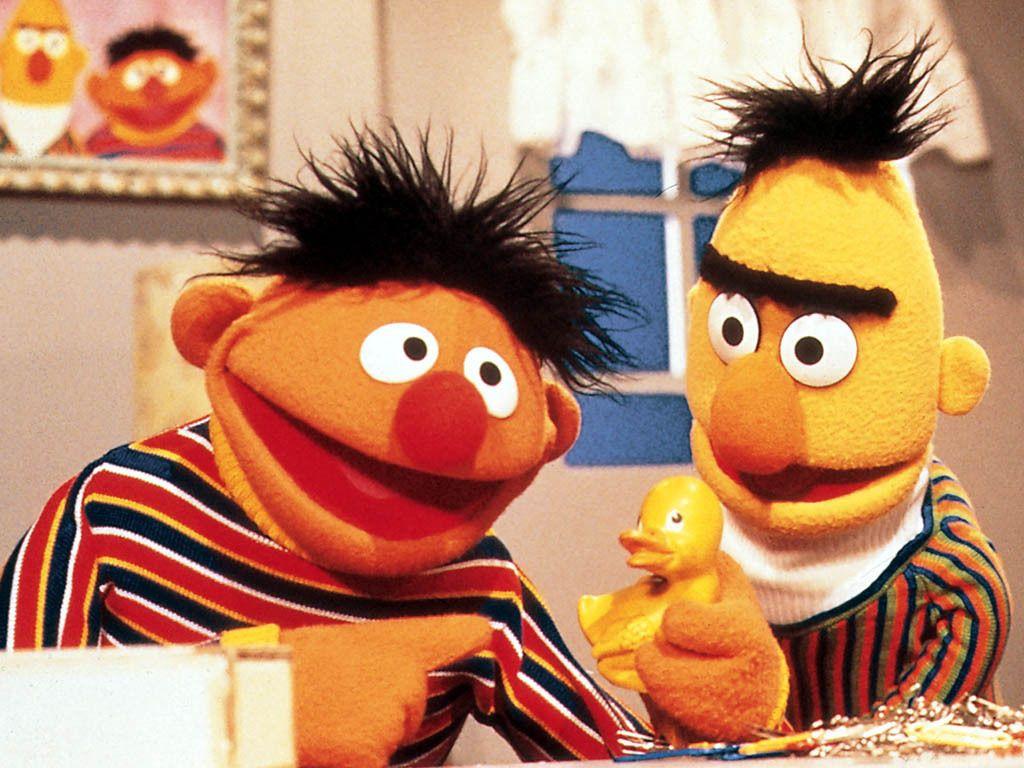 Bert And Ernie Wallpapers - Wallpaper Cave - Wie Is Bert En Wie Is Ernie