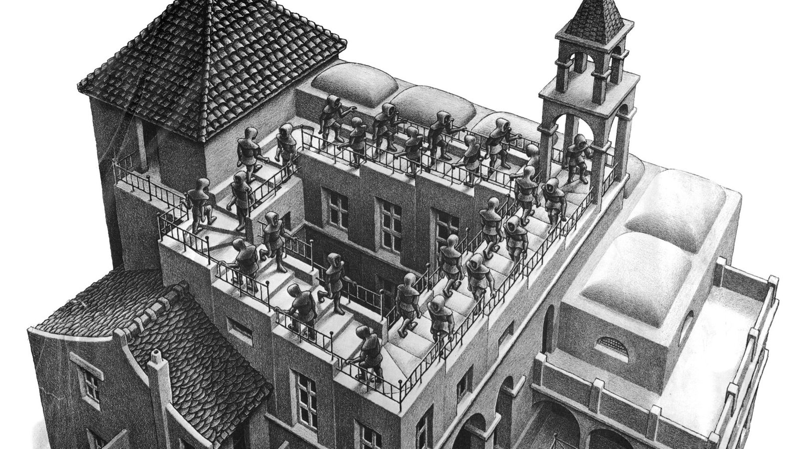 Berühmte Künstler: M.C. Escher - Kultur - Planet Wissen - Escher In Het Paleis Lange Voorhout Den Haag