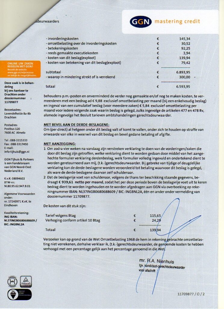 Beslag op AOW pensioentje! – Hans Smedema Affair - Heeft Iedereen Recht Op Aow