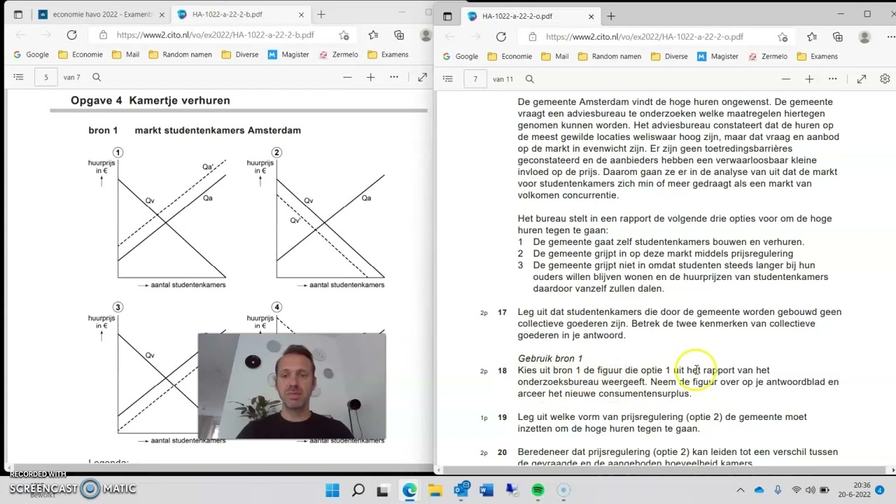 Economie Examen Havo 2022 Tijdvak 2
