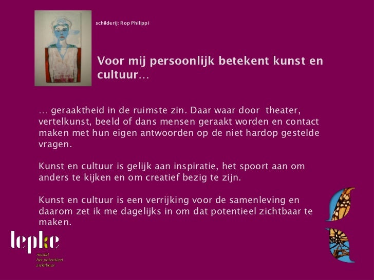 Betekenis kunst en cultuur in dagelijks leven - Opschepper Over Kunst En Cultuur