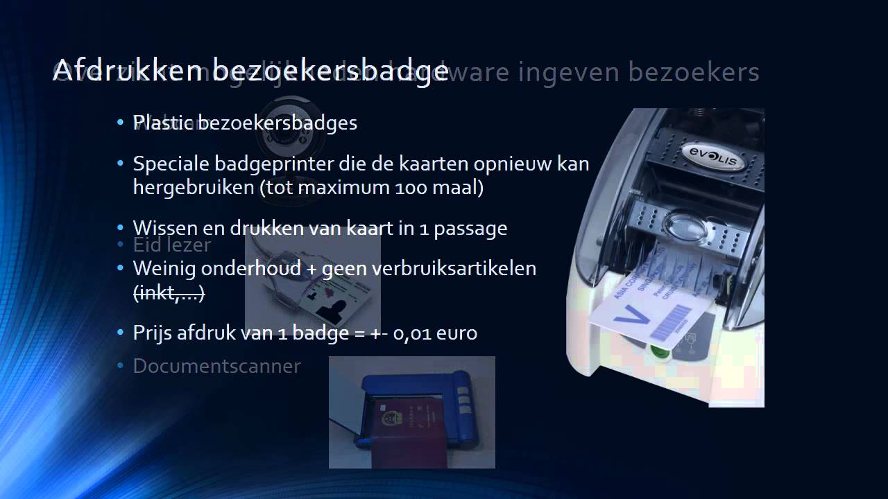 Bezoekers registratie systeem - YouTube - Hoe Kom Je Aan Een Big Registratie