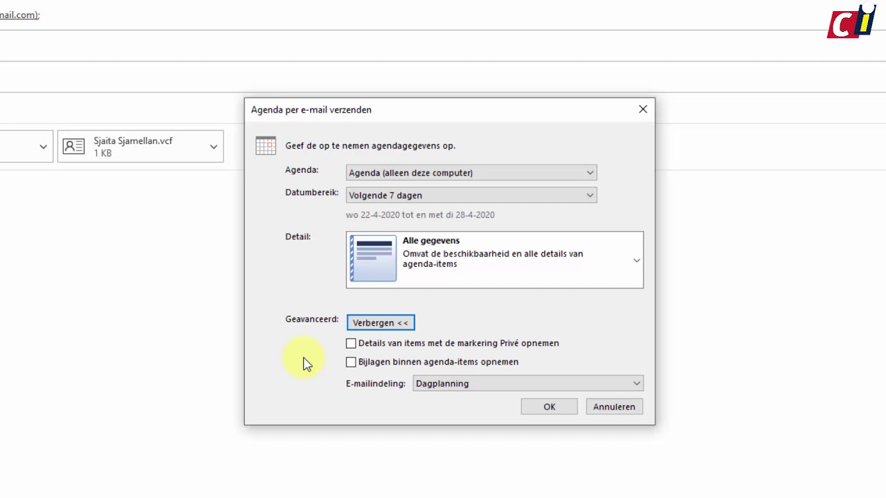 Bijlagen in Outlook - YouTube - Verwijzen Naar Bijlage In Mail Voorbeeld