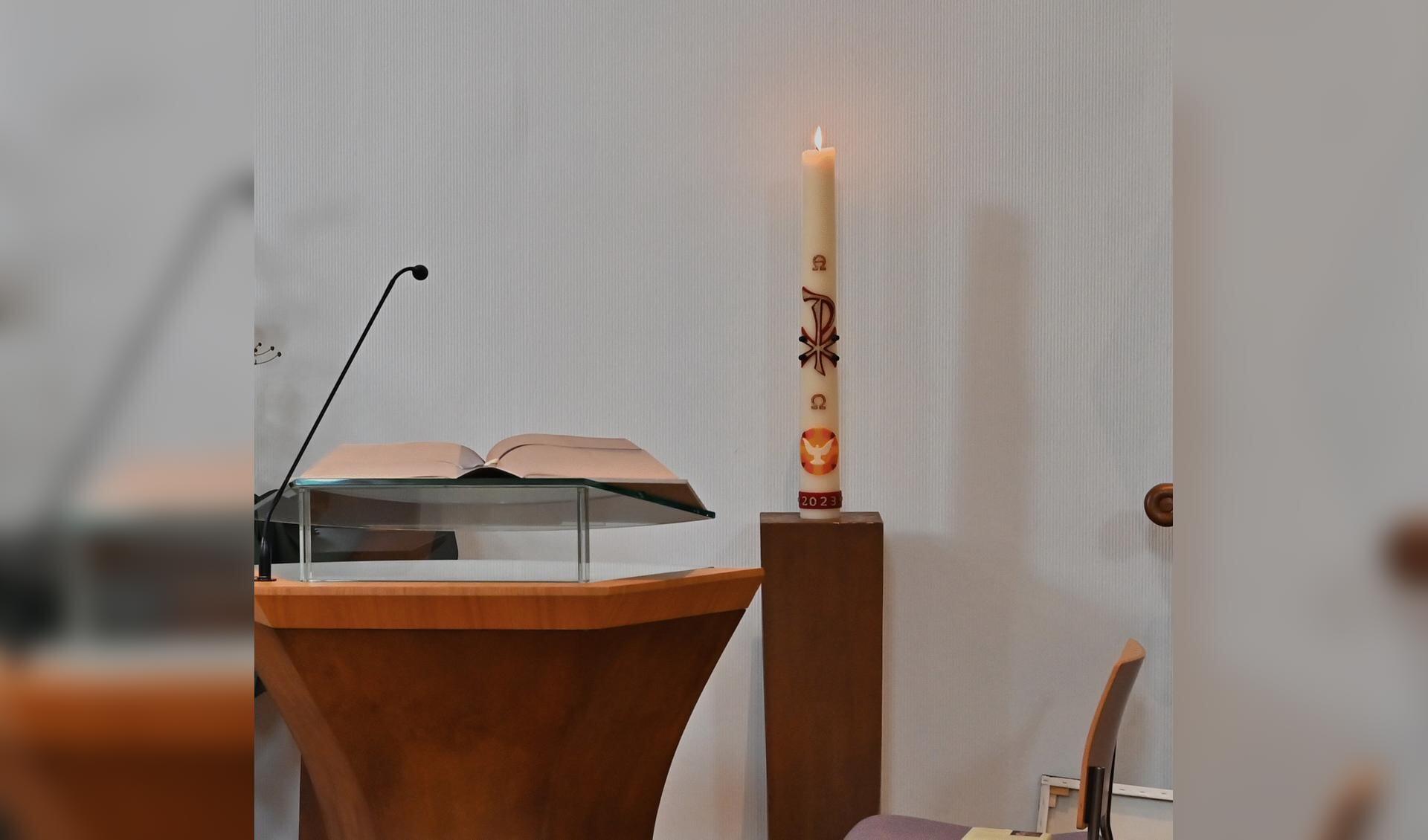 Bijzondere vieringen in de Dorpskerk in de Stille Week en op Paasmorgen - Wanneer Wordt In De Kerkdienst De Paaskaars Ontstoken