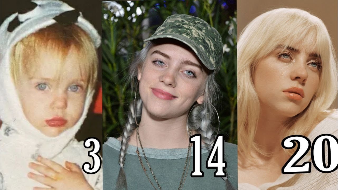 Billie Eilish Transformation From Age 1 To 20 || Billie Eilish Then And - Hoe Oud Is Billie Eilish