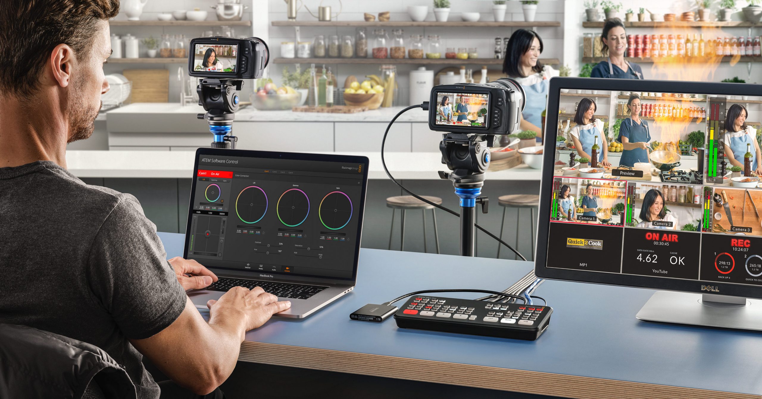 Blackmagic ATEM Mini Pro > Broadcast Bruce Australia - Blackmagic Atem Mini Pro