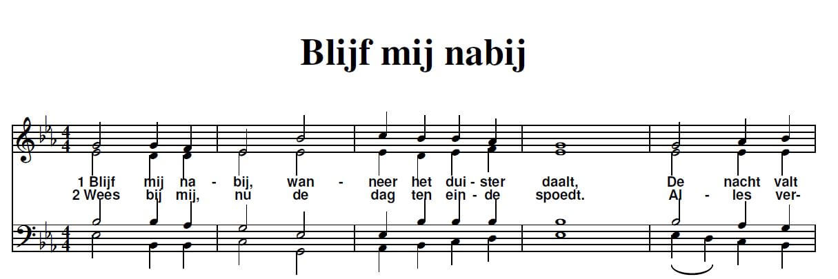Blijf mij nabij | Hans van Haeften - Blijf Bij Mij Taize