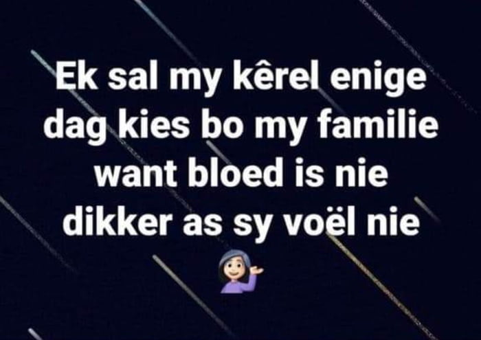 Bloed Is Dikker Dan Water Betekenis