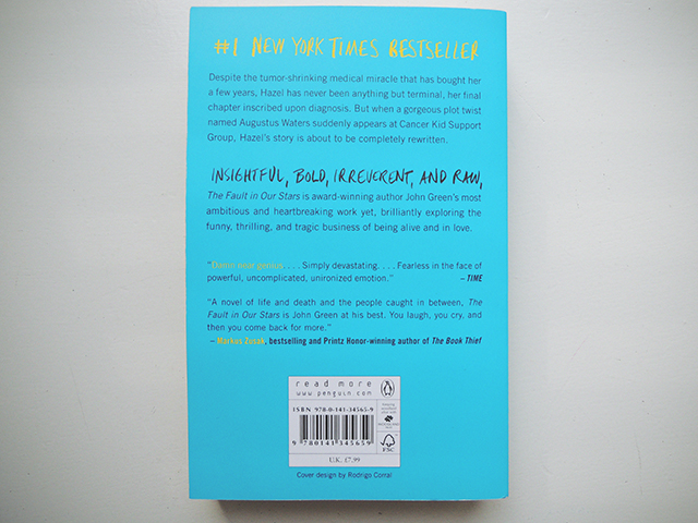 Boek The Fault In Our Stars