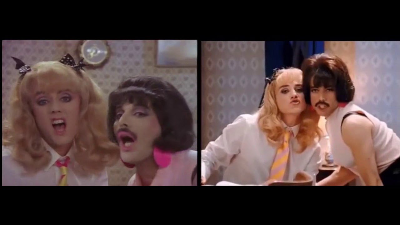 Bohemian Rhapsody - I Want To Break Free (Original vs Movie version - Got To Break Free Queen