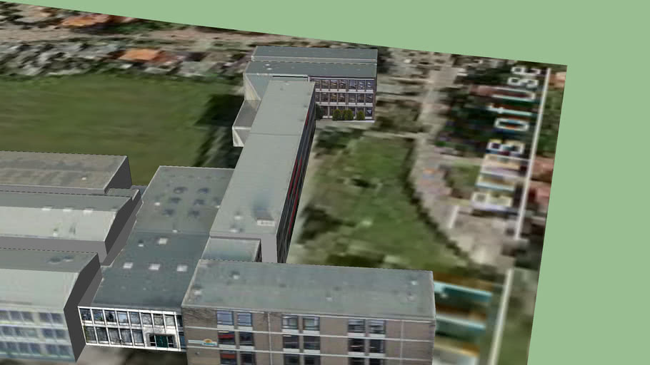 Bonhoeffer College Van der Waalslaan | 3D Warehouse - Bonhoeffer College Van Der Waalslaan